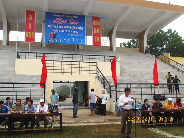 HỘI THI THỂ THAO HỌC ĐƯỜNG NĂM HỌC 2016-2017